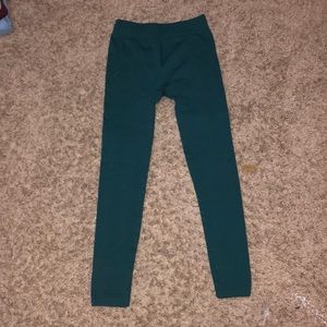 Light blue/green leggings